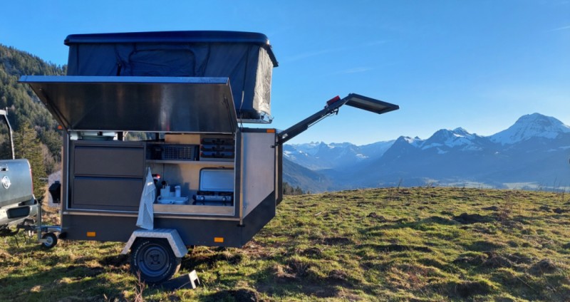 SARIS ZW750 Husvagn - Corbières, Schweiz