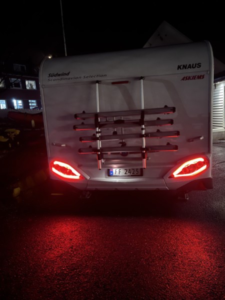 KNAUS W08 Wohnwagen - Tysse, Norwegen