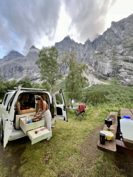 Peugeot Partner Campingbus - Hundvåg, Norwegen