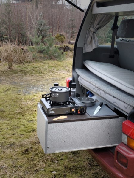 VW MULTIVAN TOP ROOF CAMPER Campingbus - Bergen, Norwegen