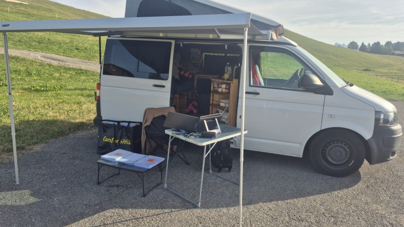 VW T5 Campingbus - Villaz, Schweiz
