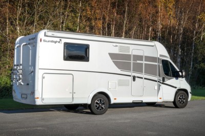 Sunlight T69 m/Senkeseng og Dobbelseng Motorhome - Tjodalyng, Norway