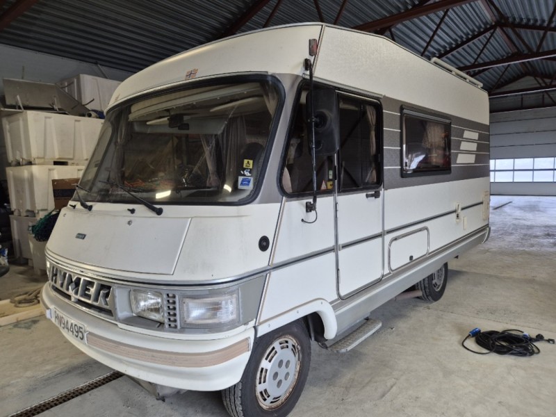 Hymer 544 Wohnmobil - Storsteinnes, Norwegen