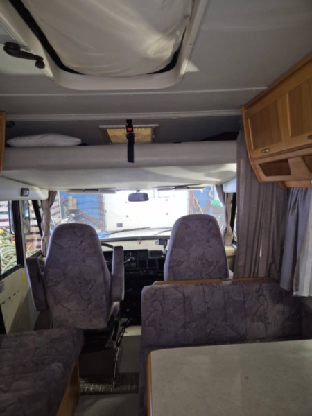 Hymer 544 Wohnmobil - Storsteinnes, Norwegen