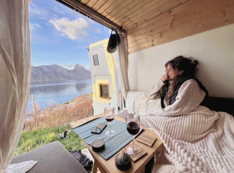 Ford Transit Campingbus - Tromsø, Norwegen