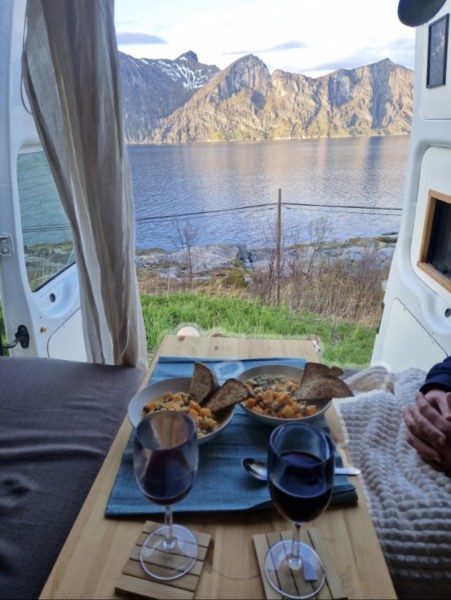 Ford Transit Campingbus - Tromsø, Norwegen