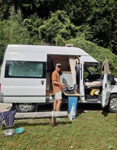 Ford Transit Campingbus - Tromsø, Norwegen