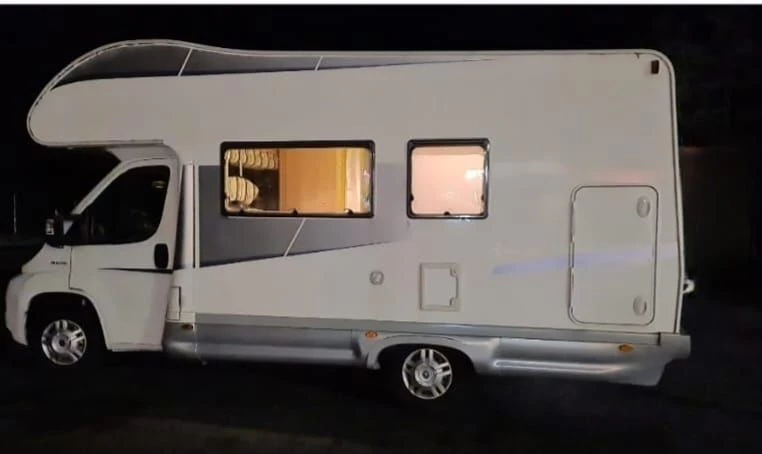 Fiat M200 Autocamper - Smålandsstenar, Sverige