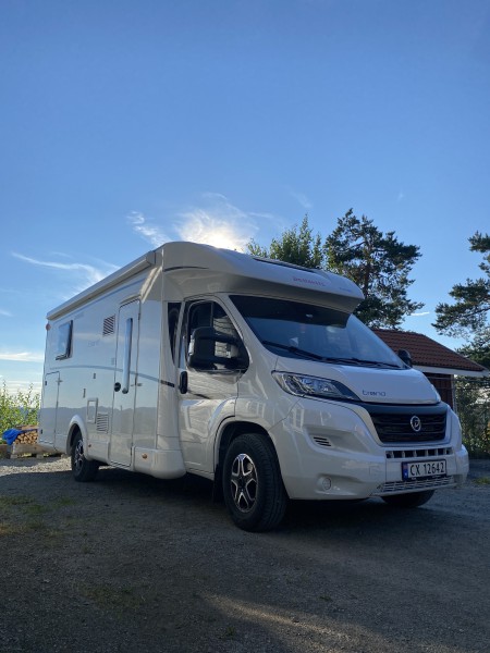 Dethleffs Trend Wohnmobil - Skien, Norwegen