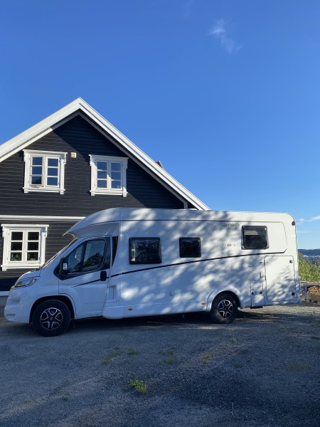 Dethleffs Trend Wohnmobil - Skien, Norwegen