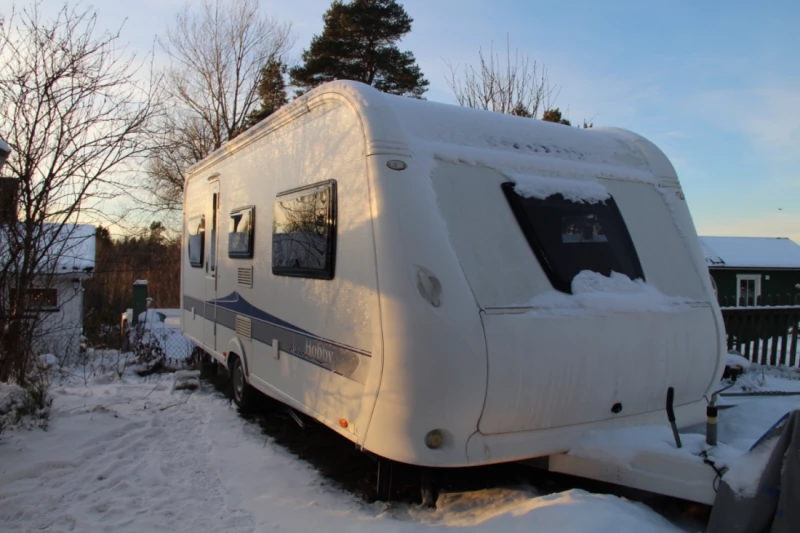 Hobby 560 UL Wohnwagen - Årsta havsbad, Schweden