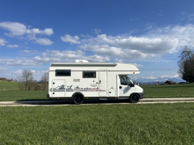 Fiat Ducato Matkailuauto - Hildisrieden, Sveitsi