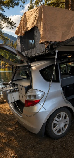 Honda Jazz Campingbus - Oslo, Norwegen