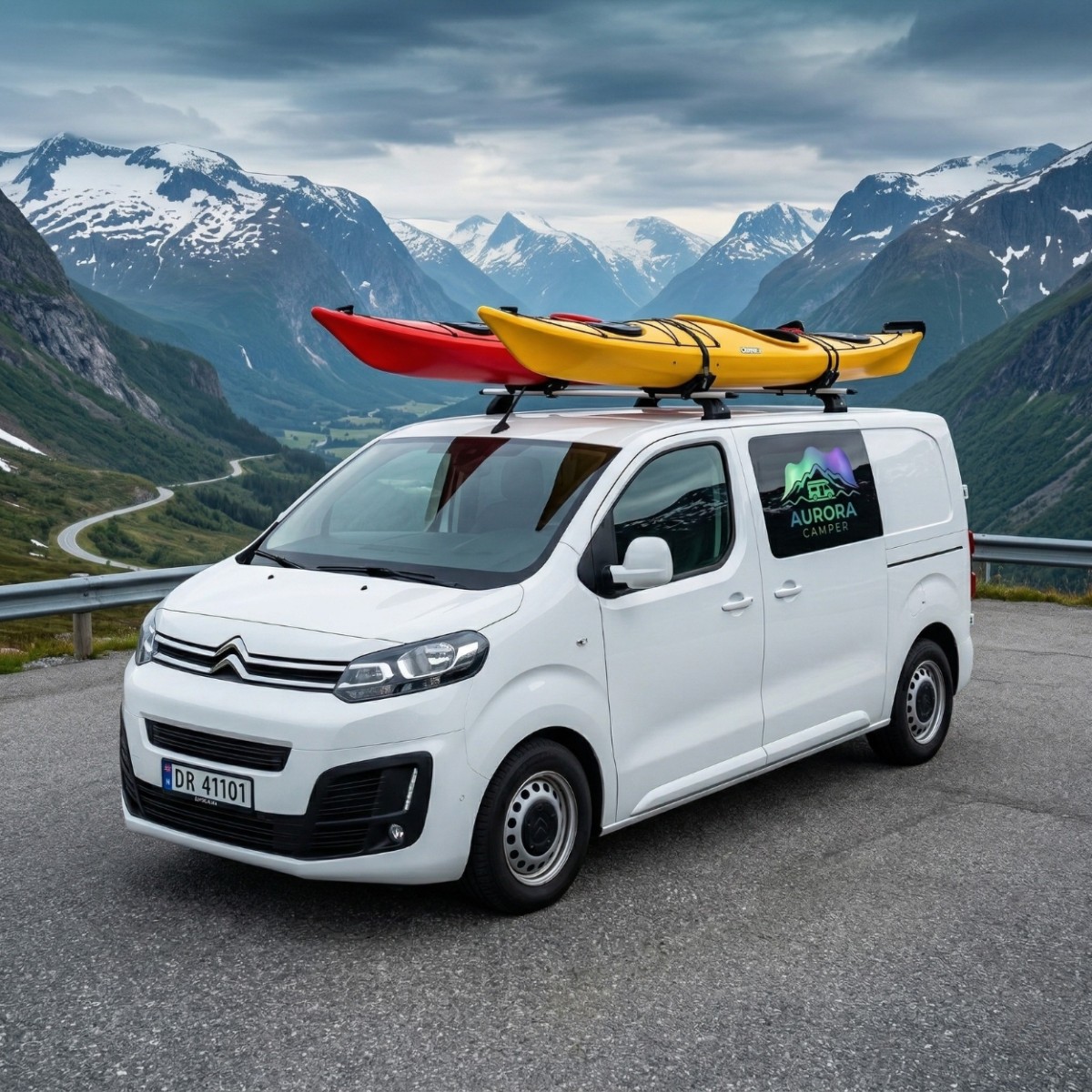 Rent Citron jumpy Campervan in Oslo from EUR 109 / night  MyCamper