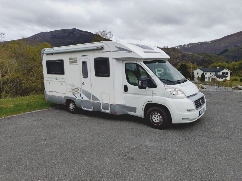 Fiat Rimor Wohnmobil - Espeland, Norwegen