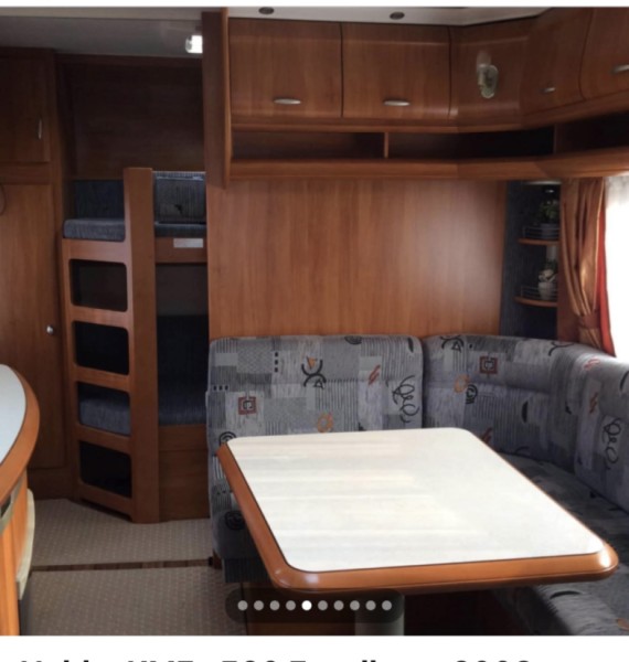 Hobby KMFE 560 EXCELLENTE Wohnwagen - Væggerløse, Dänemark