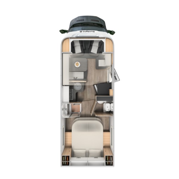 Sunlight T69L Wohnmobil - Løgstør, Dänemark