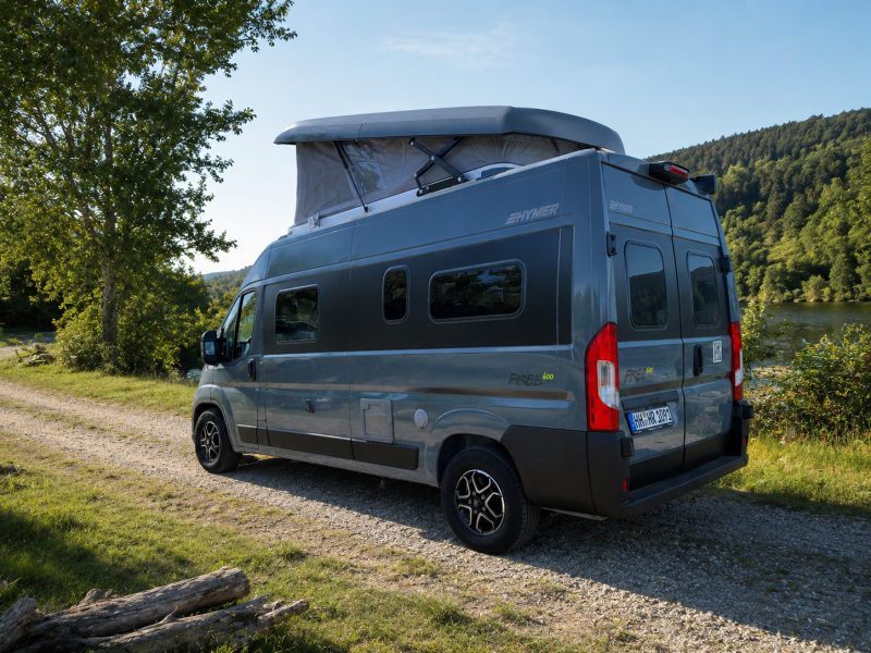 Fiat Hymer Free 600 Campus Bybobil - Hamburg, Tyskland