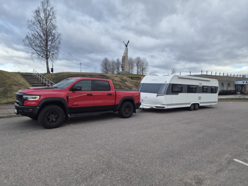   Wohnwagen - Kareby, Schweden