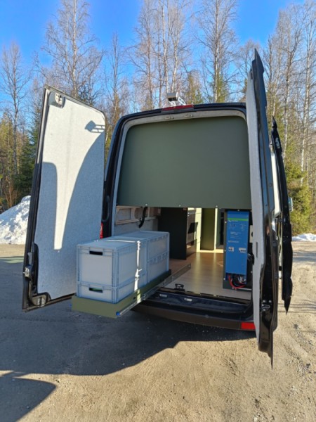 VW Crafter Campingbus - Rovaniemi, Finnland