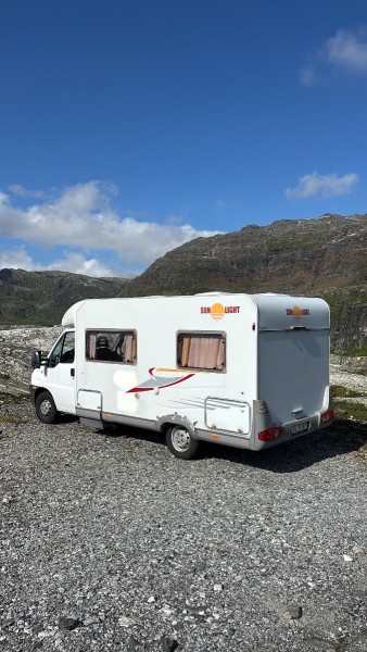 Fiat Dethleffs Sun light Camping-car - Tromsø, Norvège
