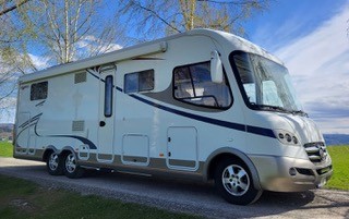 Frankia i840 LuxuryClass Wohnmobil - Kråkerøy, Norwegen
