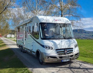Frankia i840 LuxuryClass Wohnmobil - Kråkerøy, Norwegen