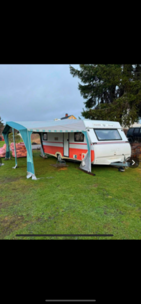 Kabe Smaragd GLE Wohnwagen - Åtorp, Schweden