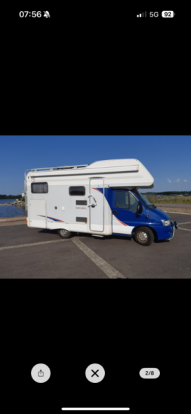Fiat TEC rotec 580 Wohnmobil - Slite, Schweden