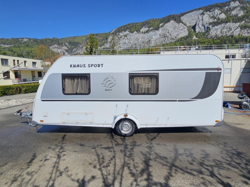 Knaus Sport 500 FDK Wohnwagen - Welschenrohr-Gänsbrunnen, Schweiz