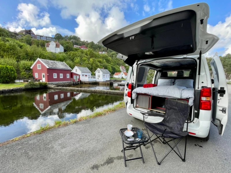Peugeot Partner Campingbus - Strusshamn, Norwegen