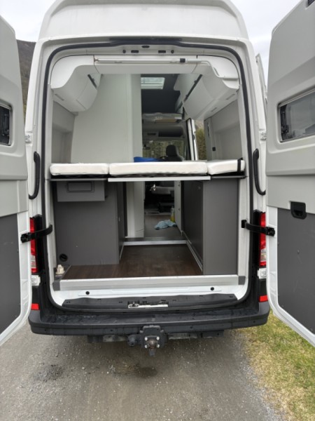 VW Grand California Wohnmobil - Elnesvågen, Norwegen