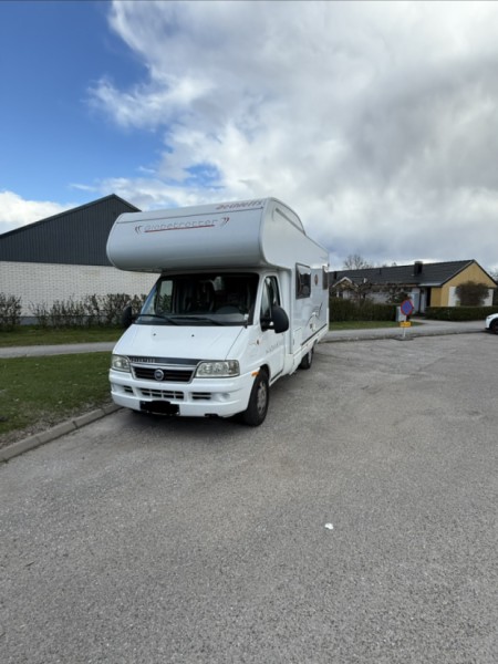 Fiat Dethleffs Wohnmobil - Örebro, Schweden