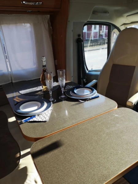 Fiat Coral S 670SL Wohnmobil - Gävle, Schweden
