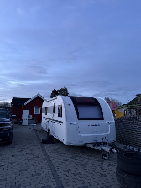   Wohnwagen - Blidsberg, Schweden