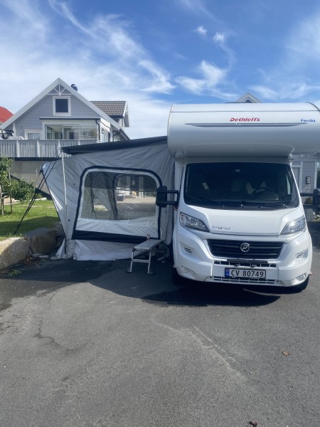 Dethleffs A5887 Trend Wohnmobil - Grimstad, Norwegen