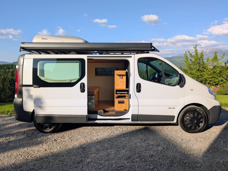 Renault Trafic II (115PS) L2H1 Campingbus - Zwieselberg, Schweiz