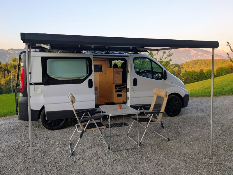 Renault Trafic II (115PS) L2H1 Campingbus - Zwieselberg, Schweiz