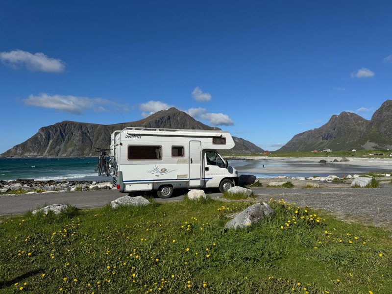 Dethleffs Advantage Wohnmobil - Leknes, Norwegen