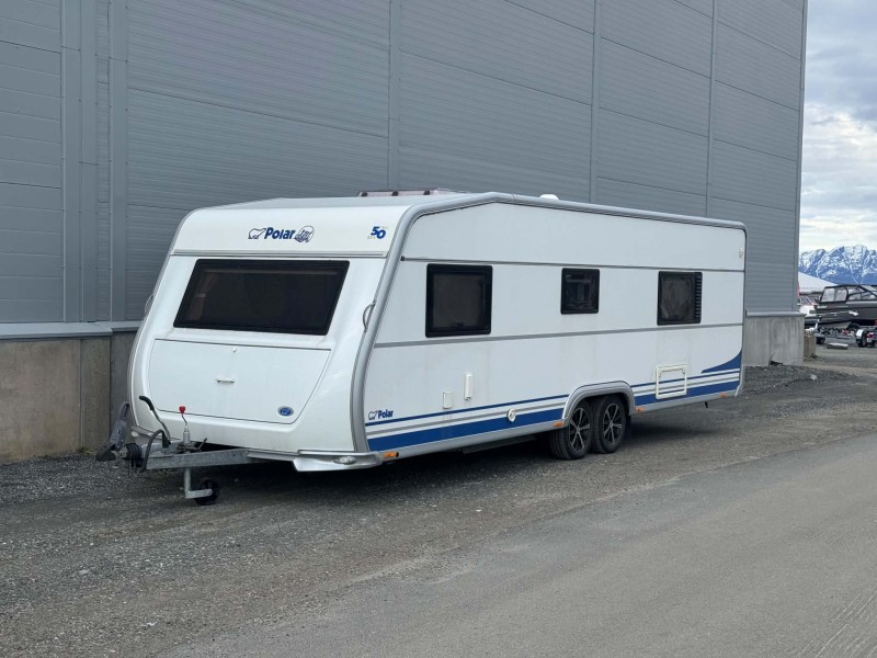Polar 800 Wohnwagen - Evenskjer, Norwegen
