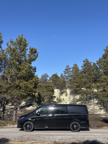 Mercedes Vito Campingbus - Tromsø, Norwegen