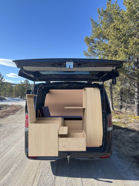 Mercedes Vito Campingbus - Tromsø, Norwegen
