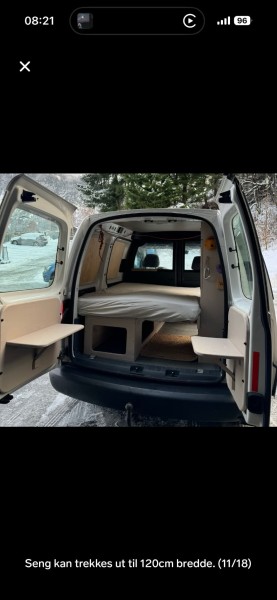 VW Caddy Campingbus - Sogndal, Norwegen