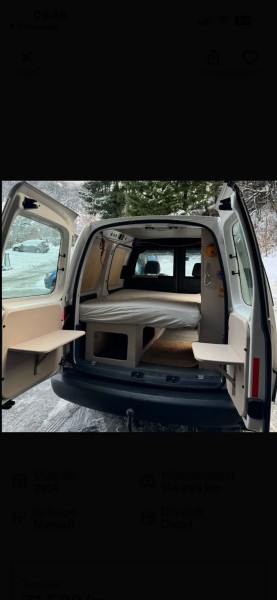 VW Caddy Bybobil - Sogndal, Norge