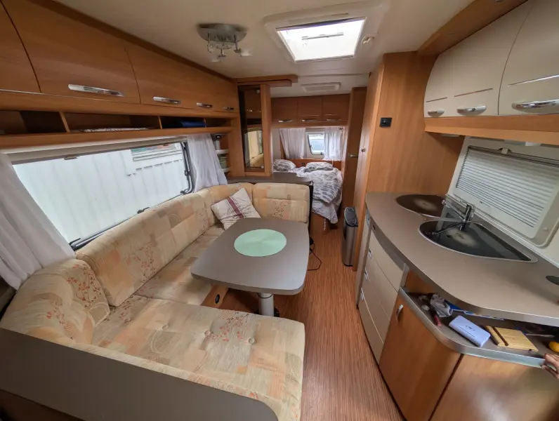 Hobby 560 KMFE Wohnwagen - Svaneholm, Schweden