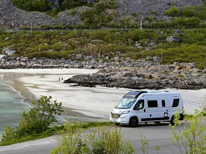 Fiat Roller Team Livingstone 6 Husbil - Kabelvåg, Norge