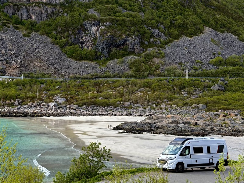 Fiat Roller Team Livingstone 6 Husbil - Kabelvåg, Norge