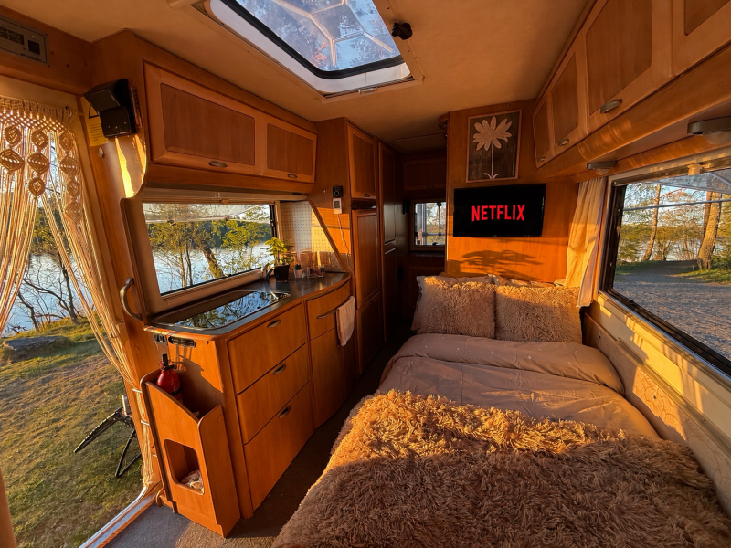 Fiat Hymer Wohnmobil - Farsta, Schweden