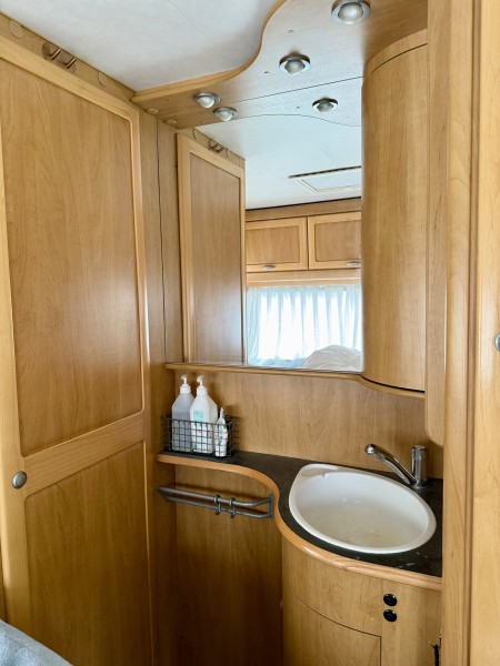 Hymer B574 Wohnmobil - Furnes, Norwegen