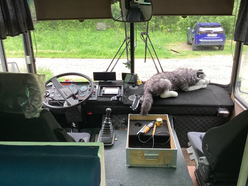 Volvo Buss Campingbus - Ekeby almby, Schweden